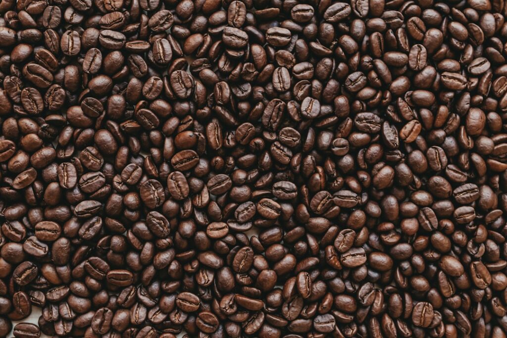 Photo coffee stains