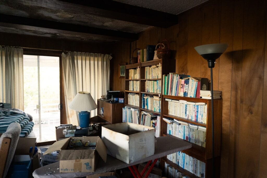 Photo organize library at home