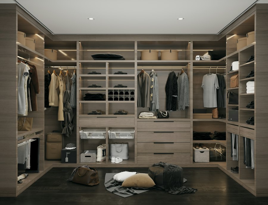 Photo organize wardrobe